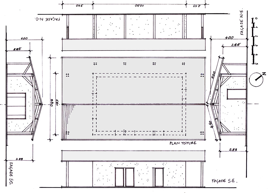 Plan façades