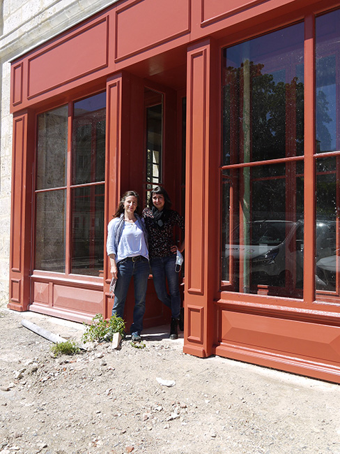 Karine Carmentran et Fanny Besse