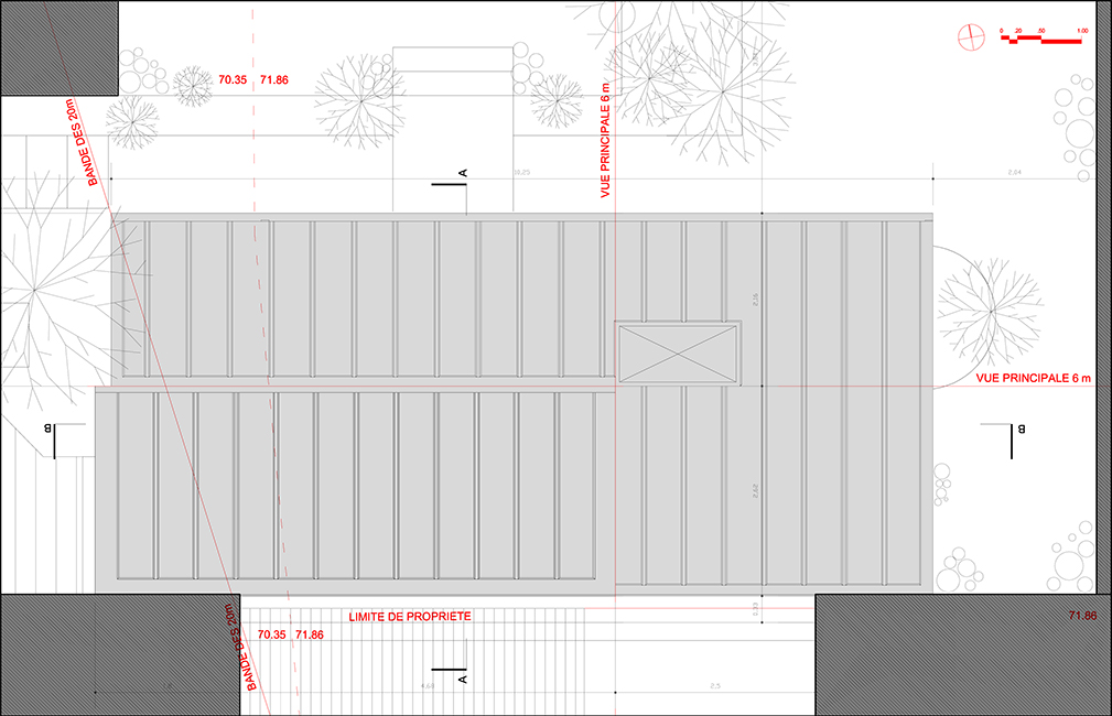 Plan — Toiture