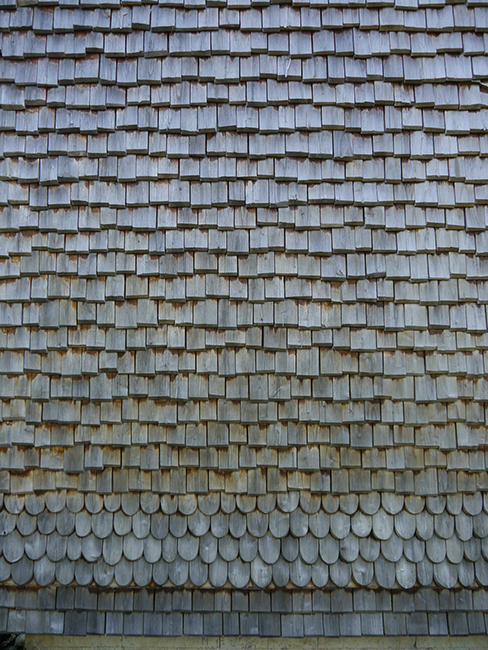 Détail bardeaux