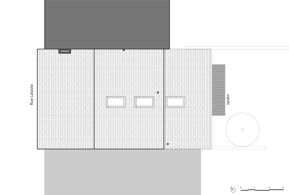 Plan de la toiture