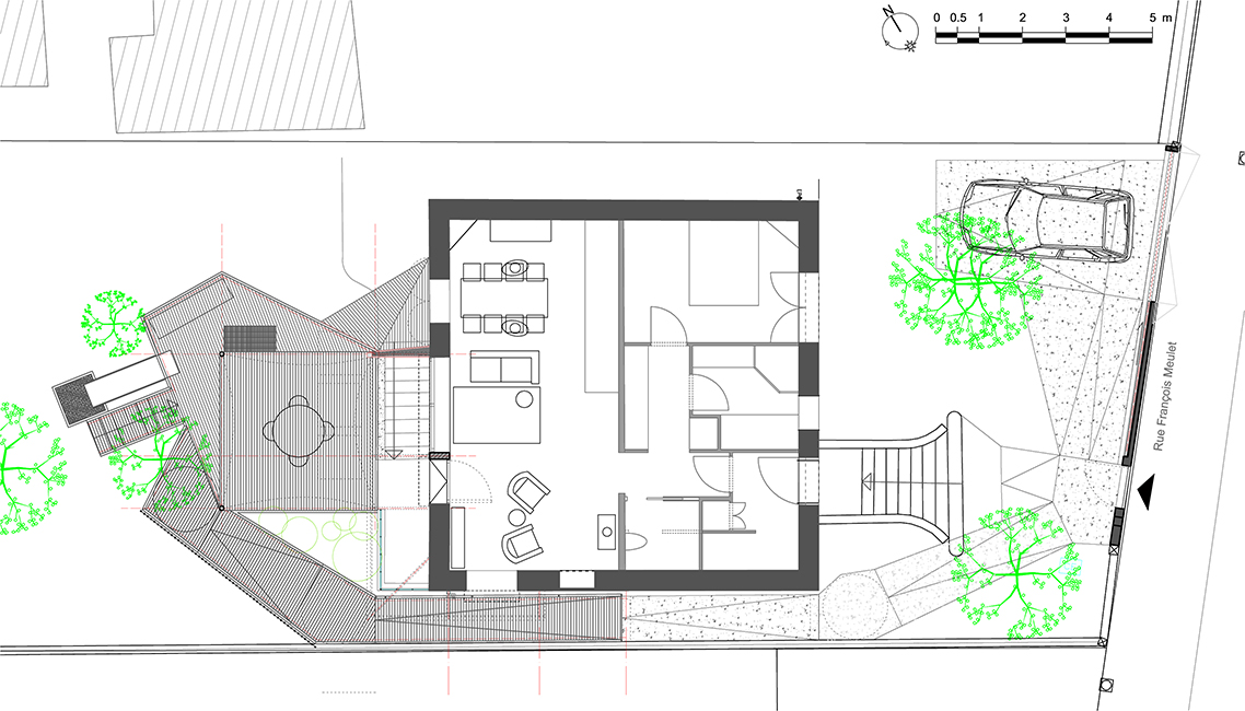 Plan du rez-de-chaussée